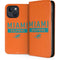 NFL Miami Dolphins Orange Performance Series iPhone 15 Plus Folio Case