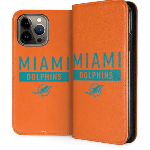 NFL Miami Dolphins Orange Performance Series iPhone Cases