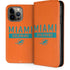 NFL Miami Dolphins Orange Performance Series iPhone Cases