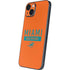 NFL Miami Dolphins Orange Performance Series iPhone 15 Skin