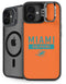 NFL Miami Dolphins Orange Performance Series iPhone 16 Kickstand Case