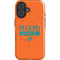 NFL Miami Dolphins Orange Performance Series iPhone 16 Plus Magsafe Impact Case