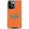 NFL Miami Dolphins Orange Performance Series iPhone 16 Pro Clear Case