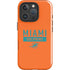 NFL Miami Dolphins Orange Performance Series iPhone 16 Pro Impact Case