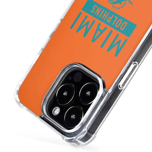 NFL Miami Dolphins Orange Performance Series iPhone 16 Pro MagSafe Case