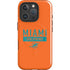 NFL Miami Dolphins Orange Performance Series iPhone 16 Pro Magsafe Impact Case