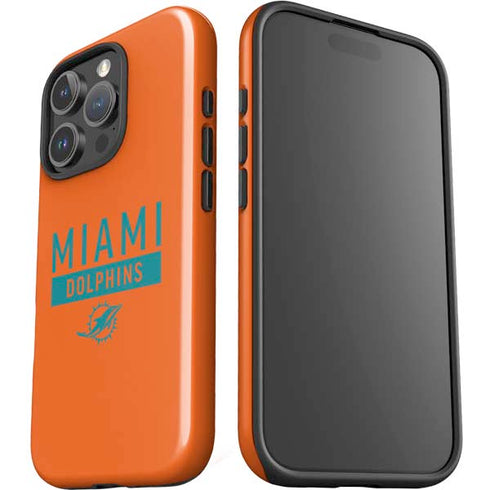 NFL Miami Dolphins Orange Performance Series iPhone 16 Pro Max Impact Case