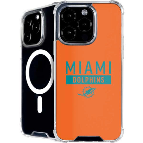 NFL Miami Dolphins Orange Performance Series iPhone 16 Pro Max MagSafe Case