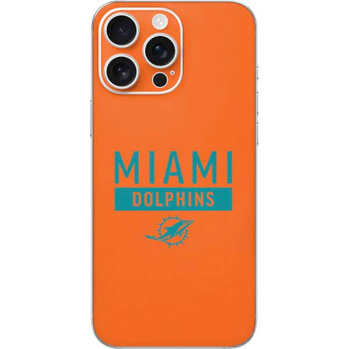 NFL Miami Dolphins Orange Performance Series iPhone 16 Pro Max Skin