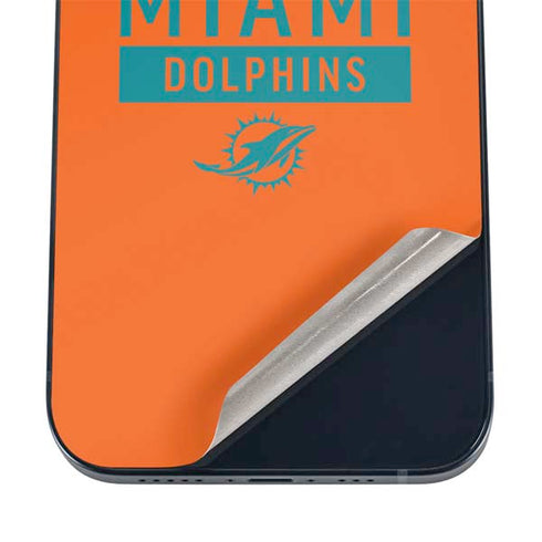 NFL Miami Dolphins Orange Performance Series iPhone 16 Skin