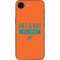 NFL Miami Dolphins Orange Performance Series iPhone 16e Skin