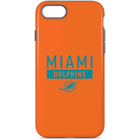 NFL Miami Dolphins Orange Performance Series iPhone Cases