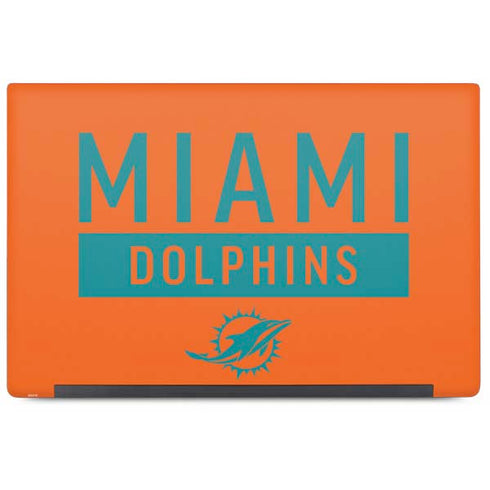 NFL Miami Dolphins Orange Performance Series Dell Latitude Skin