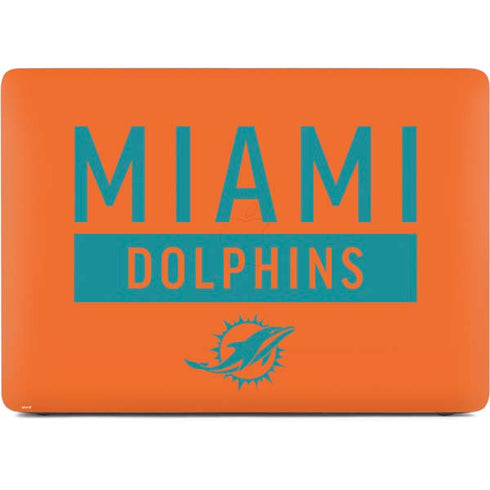 NFL Miami Dolphins Orange Performance Series Apple MacBook Air Skin