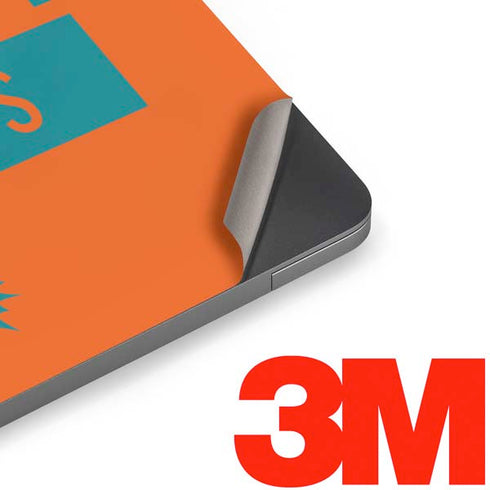 NFL Miami Dolphins Orange Performance Series Apple MacBook Air Skin