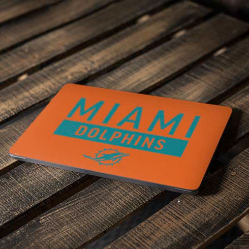 NFL Miami Dolphins Orange Performance Series Apple MacBook Air Skin