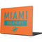 NFL Miami Dolphins Orange Performance Series Apple MacBook Pro 14-inch Skin