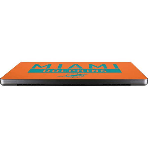 NFL Miami Dolphins Orange Performance Series Apple MacBook Pro 14-inch Skin