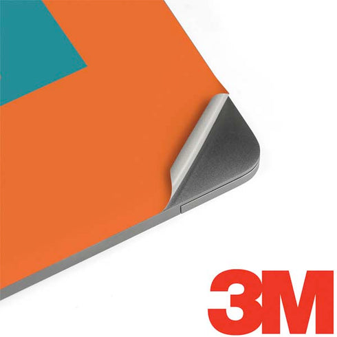 NFL Miami Dolphins Orange Performance Series MacBook Skins