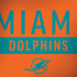 NFL Miami Dolphins Orange Performance Series MacBook Skins