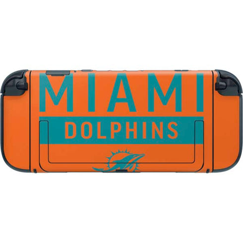 NFL Miami Dolphins Orange Performance Series Nintendo Switch 2 (2025) with Joy-Con Skin