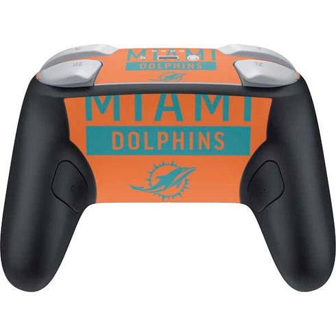 NFL Miami Dolphins Orange Performance Series Nintendo Switch 2 (2025) Pro Controller Skin