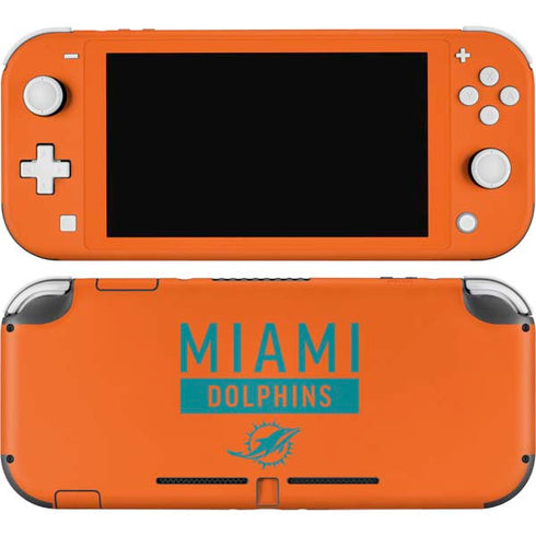NFL Miami Dolphins Orange Performance Series Nintendo Skins