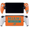 NFL Miami Dolphins Orange Performance Series PlayStation Portal Remote Player Skin