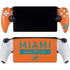 NFL Miami Dolphins Orange Performance Series PlayStation Portal Remote Player Skin