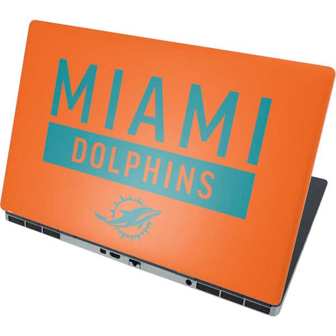 NFL Miami Dolphins Orange Performance Series Dell Precision Skin