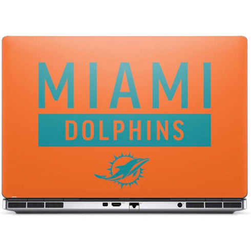 NFL Miami Dolphins Orange Performance Series Dell Precision Skin