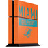 NFL Miami Dolphins Orange Performance Series PlayStation PS4 Skins