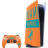 NFL Miami Dolphins Orange Performance Series PlayStation PS5 Skins