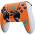NFL Miami Dolphins Orange Performance Series PS5 DualSense Edge Pro Controller Skin