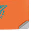 NFL Miami Dolphins Orange Performance Series PS5 Pro Disk Console Skin