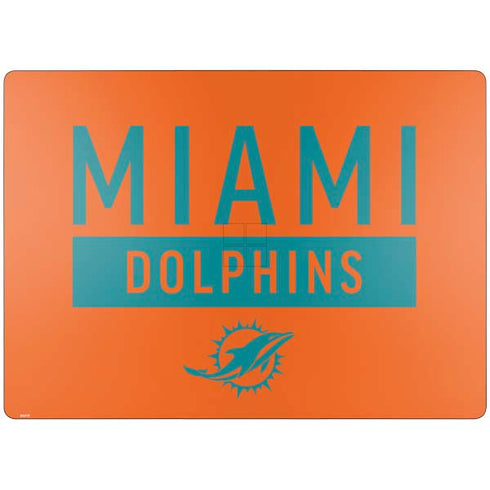 NFL Miami Dolphins Orange Performance Series Surface Laptop 7 15in Skin