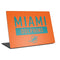 NFL Miami Dolphins Orange Performance Series Laptop Skins