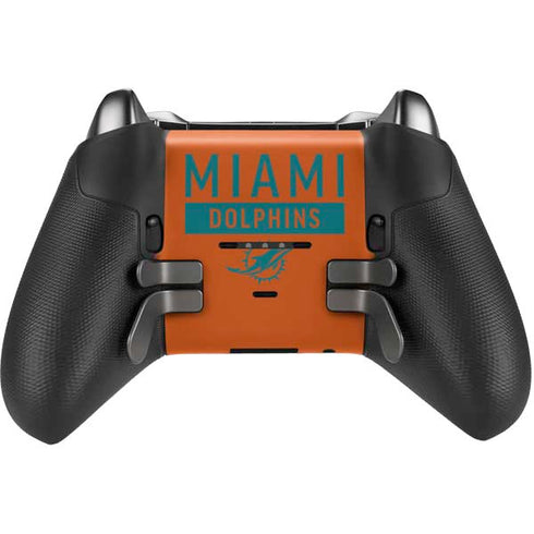 NFL Miami Dolphins Orange Performance Series Xbox Elite Wireless Controller Series 2 Skin