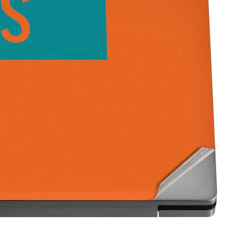 NFL Miami Dolphins Orange Performance Series Dell XPS Skin