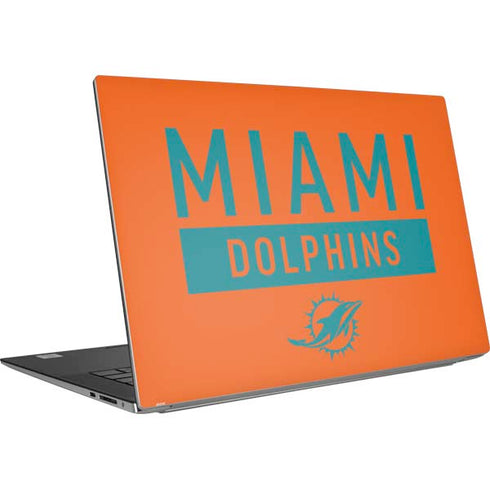 NFL Miami Dolphins Orange Performance Series Dell XPS Skin
