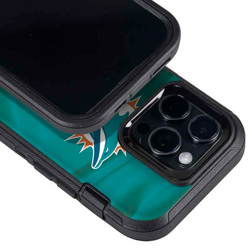 NFL Miami Dolphins Otterbox Defender iPhone Skin