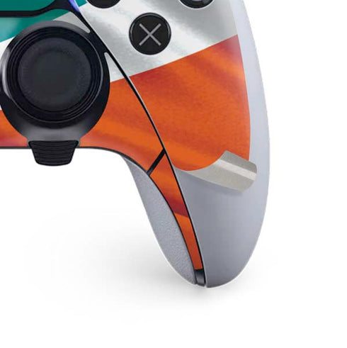 NFL Miami Dolphins PS5 DualSense Edge Pro Controller Skin