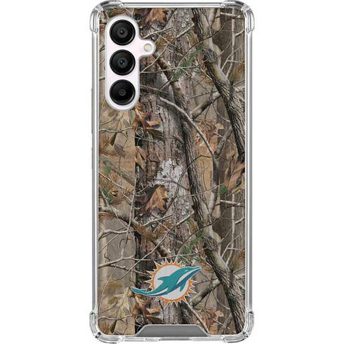 NFL Miami Dolphins Realtree AP Camo Galaxy A16 5G Clear Case