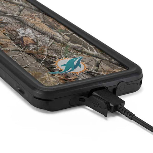 NFL Miami Dolphins Realtree AP Camo Galaxy S20 Plus Waterproof Case