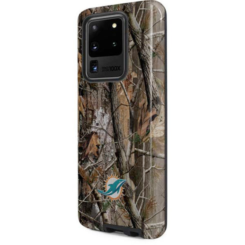 NFL Miami Dolphins Realtree AP Camo Galaxy S20 Ultra 5G Pro Case
