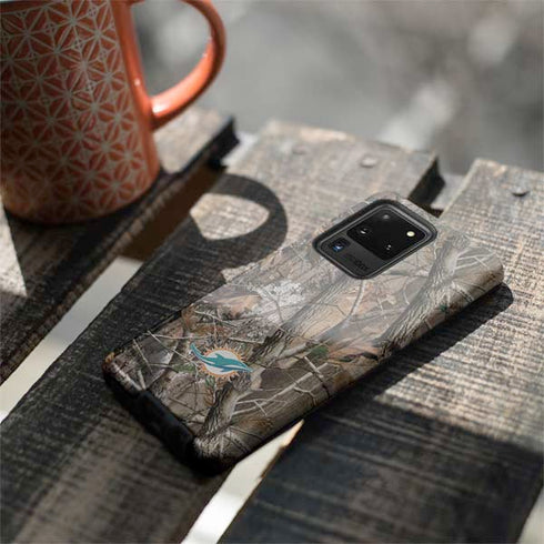 NFL Miami Dolphins Realtree AP Camo Galaxy S20 Ultra 5G Pro Case