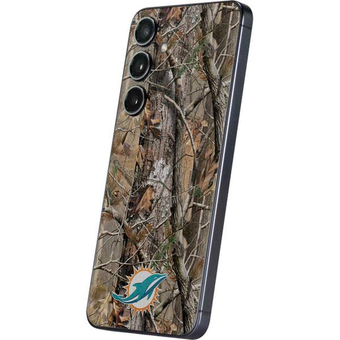 NFL Miami Dolphins Realtree AP Camo Galaxy S25 Plus Skin