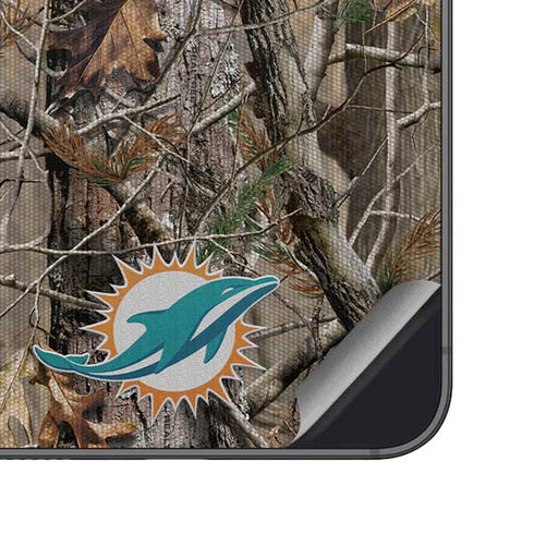 NFL Miami Dolphins Realtree AP Camo Galaxy S25 Plus Skin