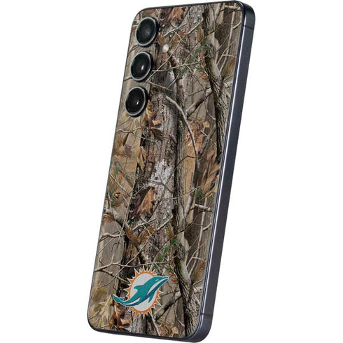 NFL Miami Dolphins Realtree AP Camo Galaxy S25 Skin