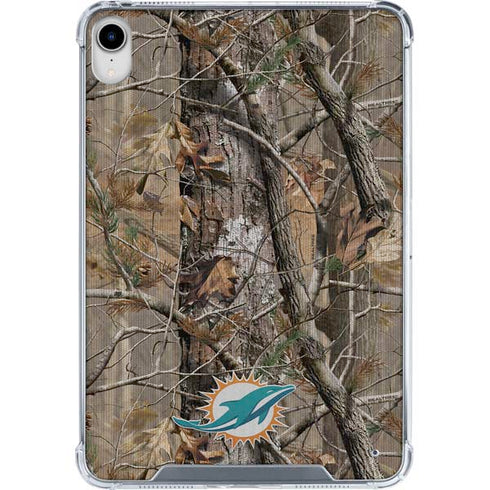 NFL Miami Dolphins Realtree AP Camo iPad 11th Gen (2025) Clear Case